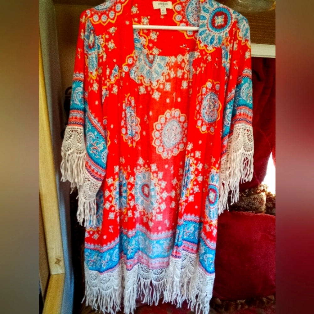 Umgee cardigan very cute size medium large